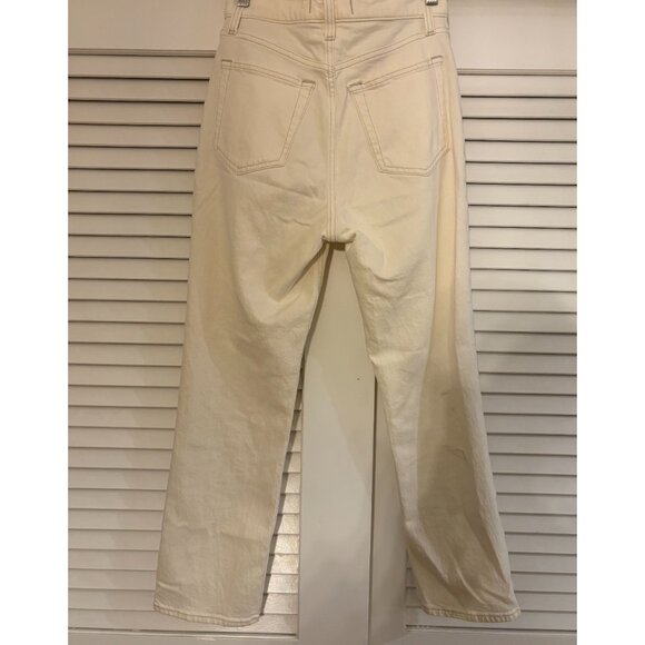 Abercrombie & Fitch Cropped White Jeans - Picture 3 of 3